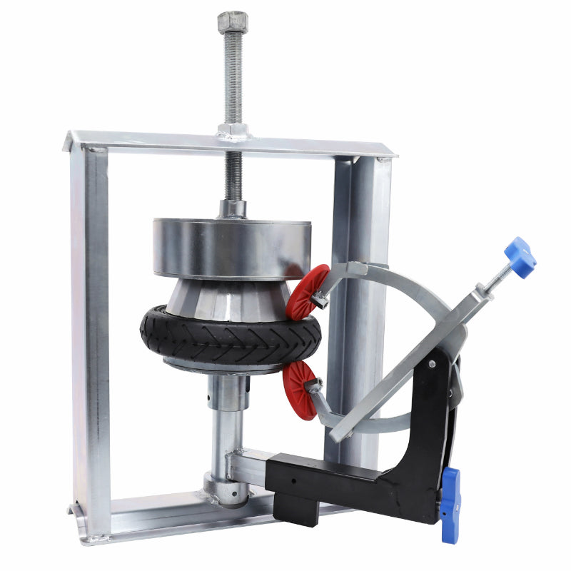Outil - Machine Démonte Pneu Trottinette Manuel Fixation Sur Etau (6.5 Ã€ 12 ''Pneu Tubeless -8,5'' Pneu Plein-Pneu Mote