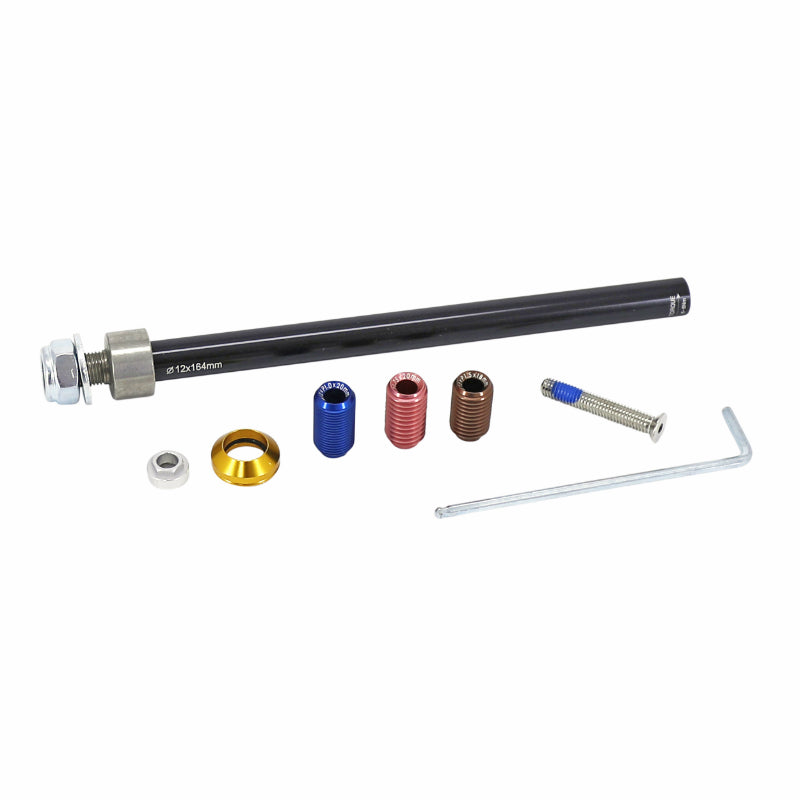 Axe Traversant - Blocage Rapido Remorque Lg 164 mm M12X157 Super Boost Compatible Tout Filetage