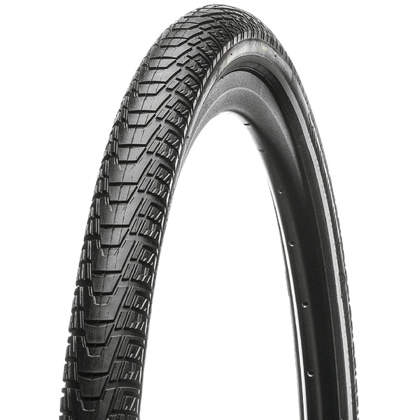 Pneu VTC Urbain - VAE 700 X 37 Hutchinson Haussmann Infinity Protect Noir Tr Reinforced 5 mm Flanc Reflex (37-622) Homol