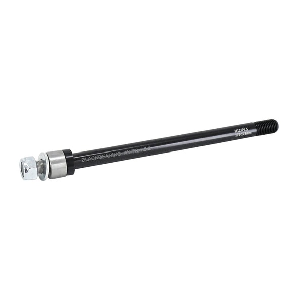 Axe Traversant - Remorque Roue Arrière Blackbearing Filetage M12X1.5 mm Pour 12X142-148 (172-178 mm) Avec Entretoise
