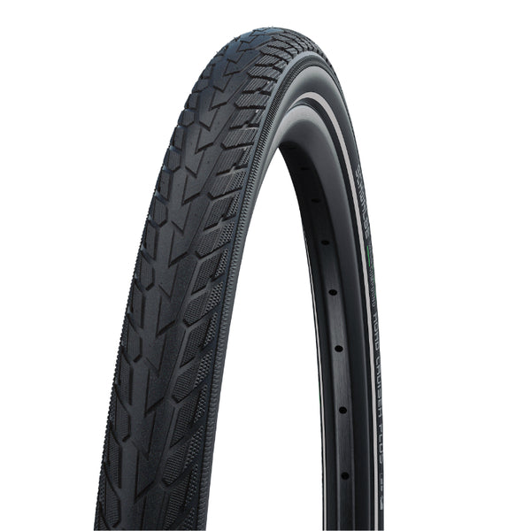 Pneu VTT Urbain 26 X 1.75 Schwalbe Motion Road Cruiser Plus Hs484 Noir Tr (47-559) Flanc Reflex Compatible VAE