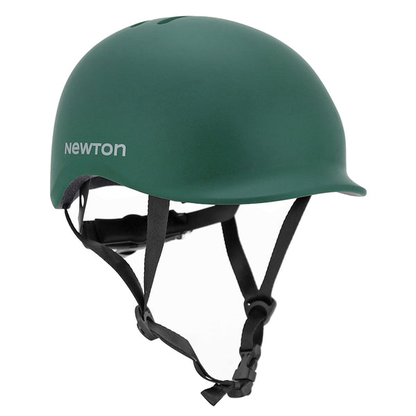 Casque Vélo Adulte Newton Urbain-City Urban Vert Mat In-Mold Avec Visiere Et Lock Taille 58-61 (Vendu En Boite) Éclairag