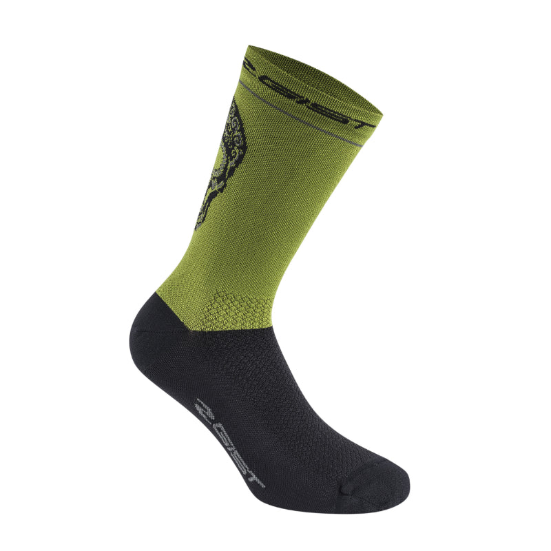 Chaussettes - Socquettes Été Gist Crane-Skull Vert Militaire 40-43 - Hauteur 18 cm (Paire)