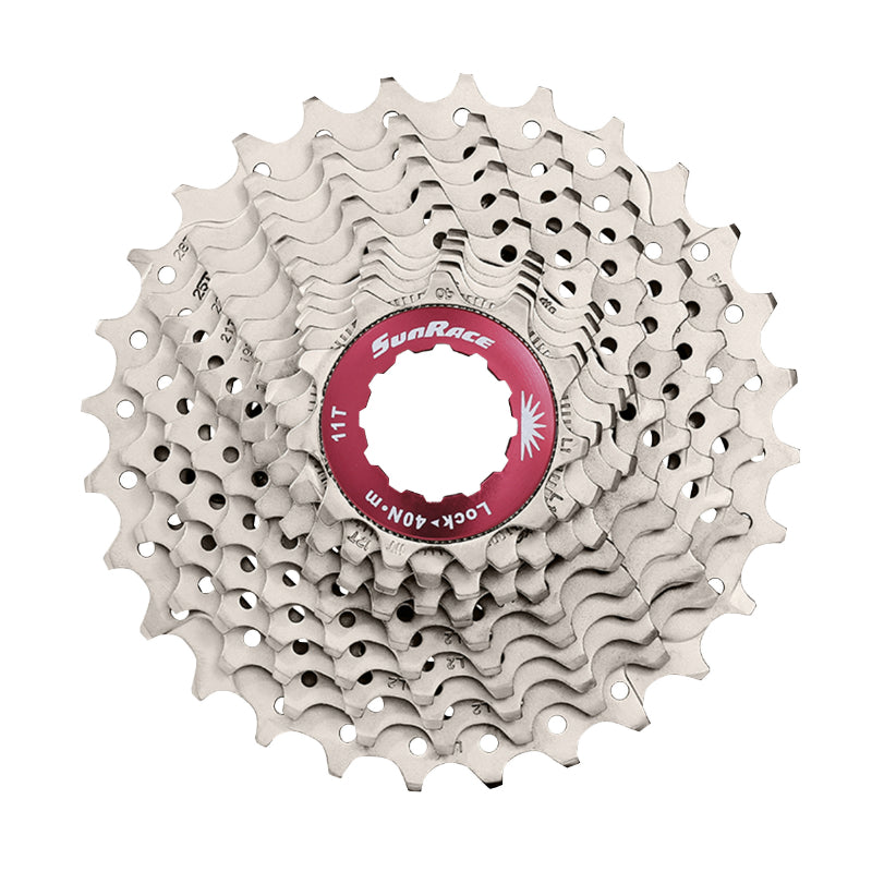 Cassette 11V. Sunrace Rx1 11-36 Route - Gravel Pour Shimano (Niveau 105) Metallic Argent (Livre En Boite) (11,12,13,15,1