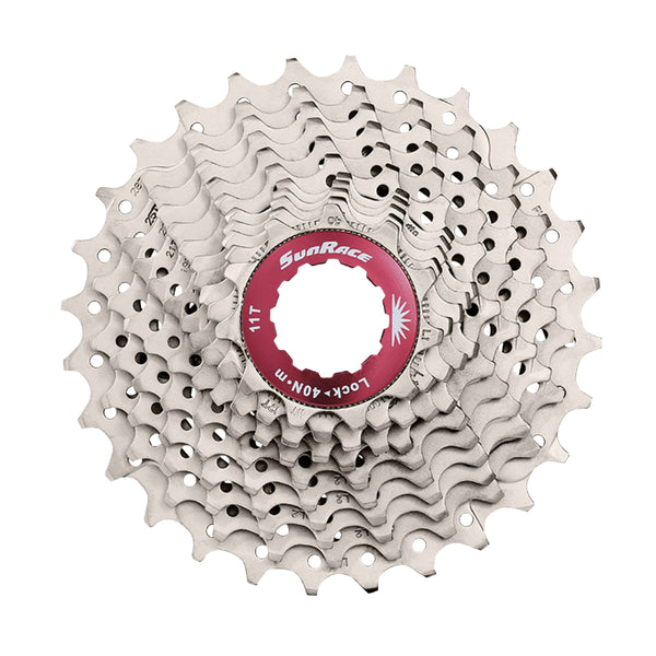 Cassette 11V. Sunrace Rx1 11-36 Route - Gravel Pour Shimano (Niveau 105) Metallic Argent (Livre En Boite) (11,12,13,15,1