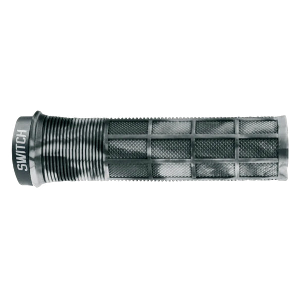 Poignée City-VTT Switch Supergrip Lock-On Smoke Blanc (Paire)