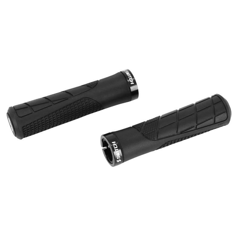 Poignée City-VTT Switch King Lock-On Noir (Largeur Extérieur 34 mm) (Paire)