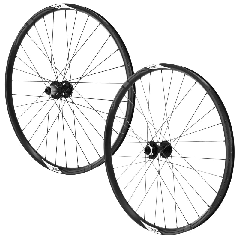 Roues VTT Disque 29" Fir Galaxium E.Bike Disque 6 Trous Noir Cassette Shimano Sh 12-11-10-9V Axe Traversant 15-110 Et 12