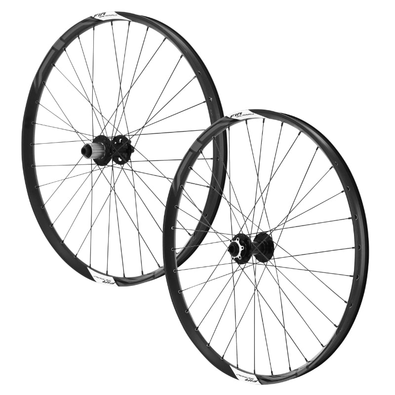 Roues VTT Disque 27.5" Fir Galaxium E.Bike Disque 6 Trous Noir Cassette Shimano Sh 12-11-10-9V Axe Traversant 15-110 Et 