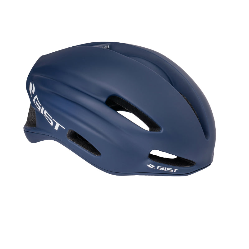 Casque Vélo Adulte Gist Route Veloce Bleu Taille 56-62 Réglage Molette, Boucle Fidlock (Eps-Pc)