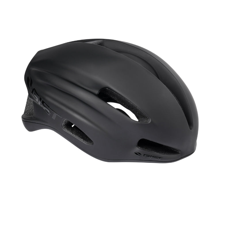 Casque Vélo Adulte Gist Route Veloce Noir Taille 56-62 Réglage Molette, Boucle Fidlock (Eps-Pc)