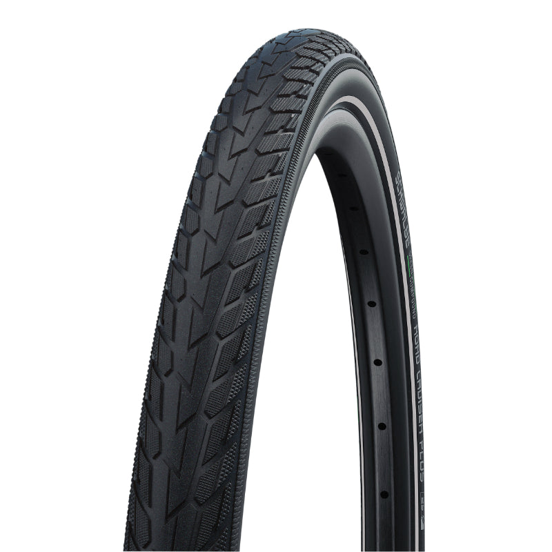 Pneu VTT Urbain 29 X 2.15 Schwalbe Road Cruiser Plus Tr Noir (55-622) Renfort Greenguard Flanc Reflex Compatible VAE