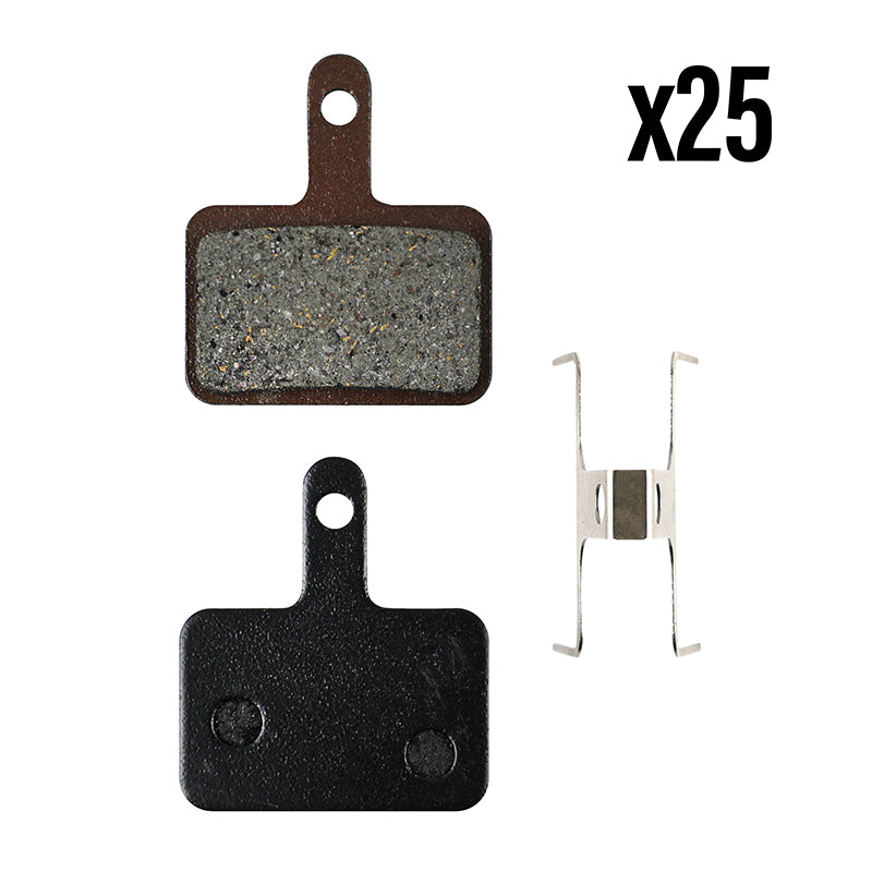 Plaquette De Frein VTT Shimano Deore M515-M525-M475-M495-M486 (Newton Organic) Box De 25 Paires