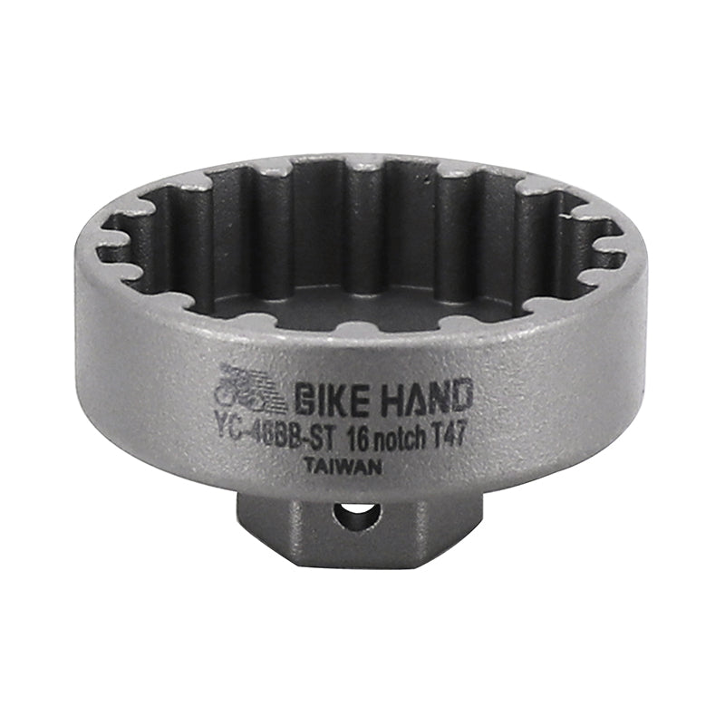 Outil Démonte Boîtier - Cuvette Pour Sram Dub T47 (16 Cannelure) (Embout 1-2 Ou Clé De 24 mm) -Newton-