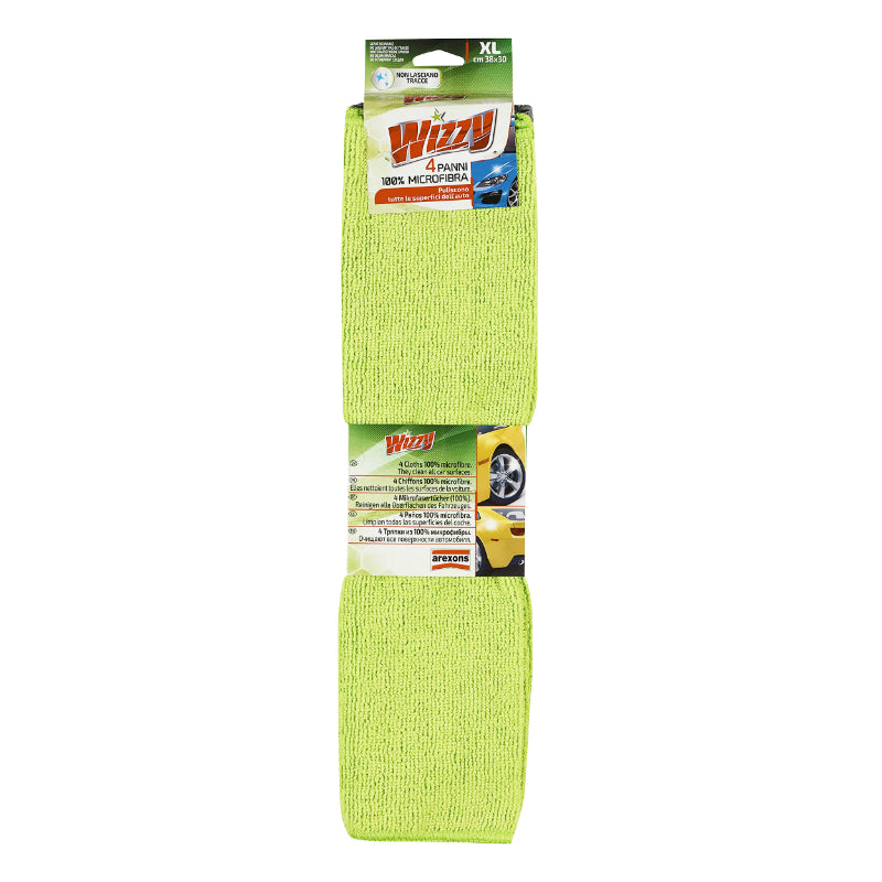 Microfibre-Chiffon Arexons Wizzy Universel 38X30 cm (Vendu Par 4)