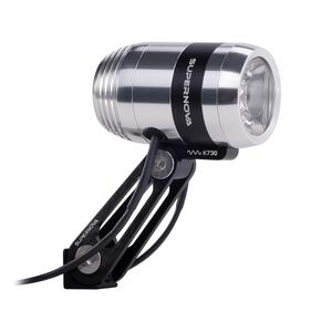 E3 Pro 2 phare pour dynamo, argent