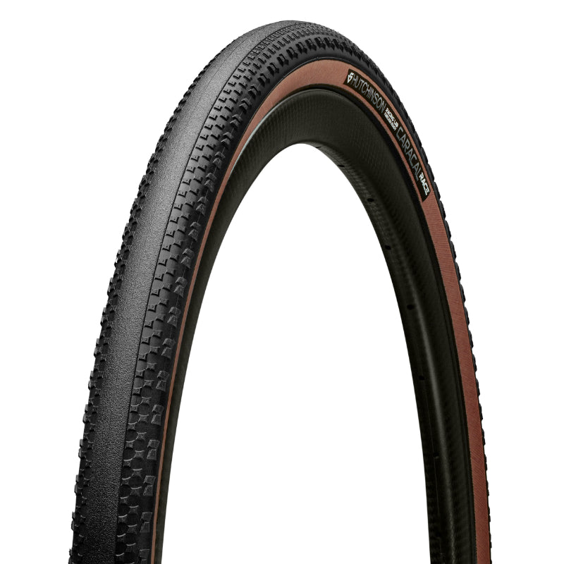Pneu Gravel 700 X 40 Hutchinson Caracal Race Racing Lab Tan Noir-Marron Tubeless Ready Reinforced Ts (40-622)