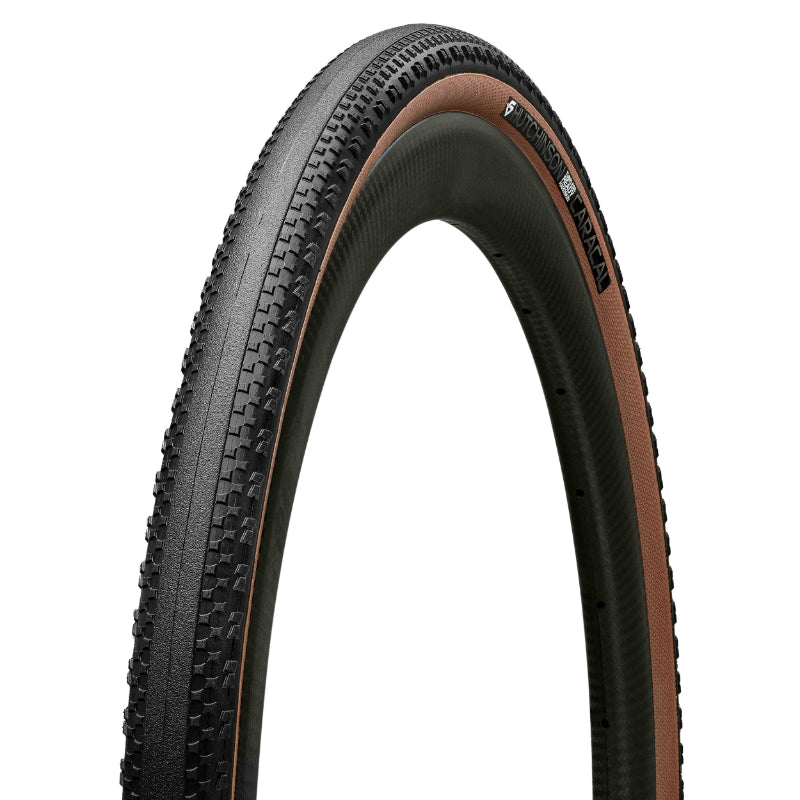 Pneu Gravel 700 X 40 Hutchinson Caracal Hardskin Tan Noir-Marron Tubeless Ready Reinforced Ts (40-622)