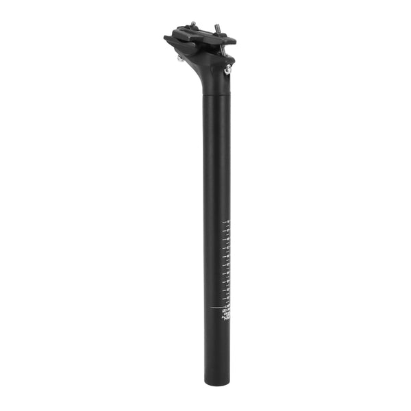 Tige De Selle VTT Alu Noir Diam 31,6 L400 mm (Sur Carte)