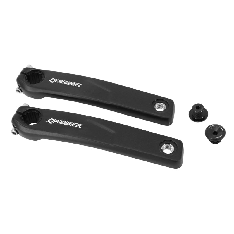 Manivelle Droite + Gauche VAE - E-Bike Longueur 170 mm Alu Noir Pour Moteur Bafang M500, M600 (Paire)
