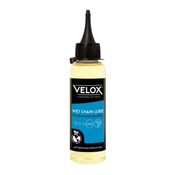 Lubrifiant Vélo Chaîne Velox Wet Lube Conditions Humides (100Ml)