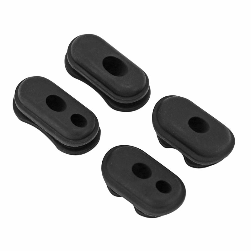 Support-Passe Câble Trottinette Pour Xiaomi M365, Essential, 1S, Pro, Pro 2, Mi 3 Silicone Noir (Vendu Par 4) -P2R-