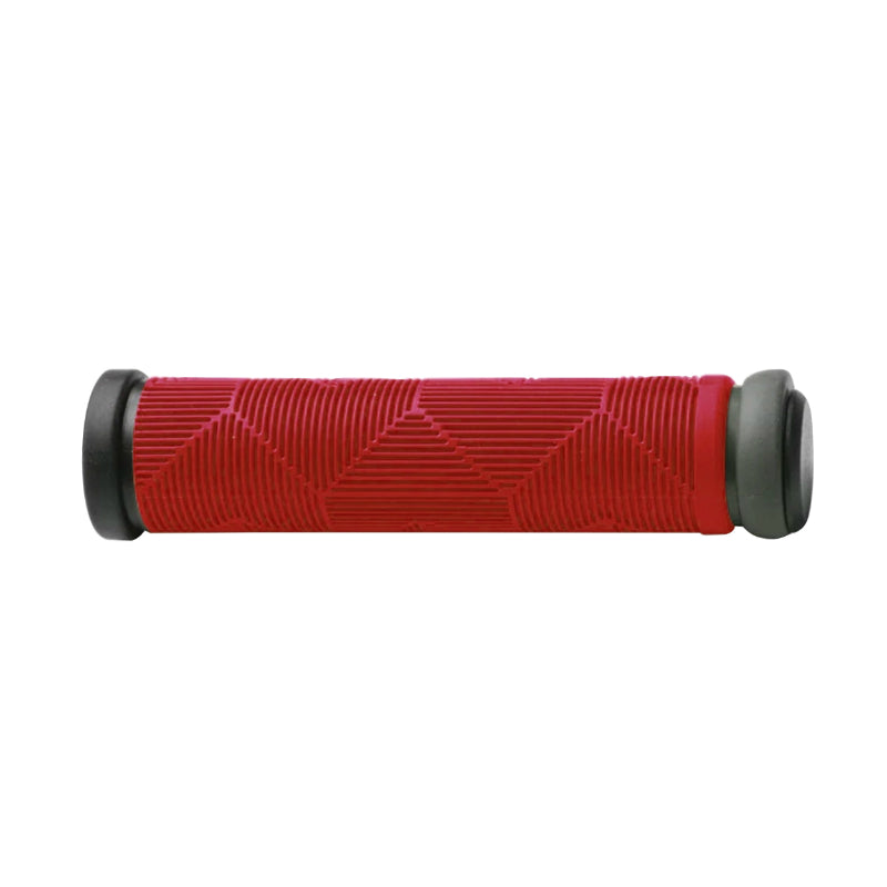 Poignée City-VTT Switch Kaleido Rouge (Paire) (Offre Spéciale)