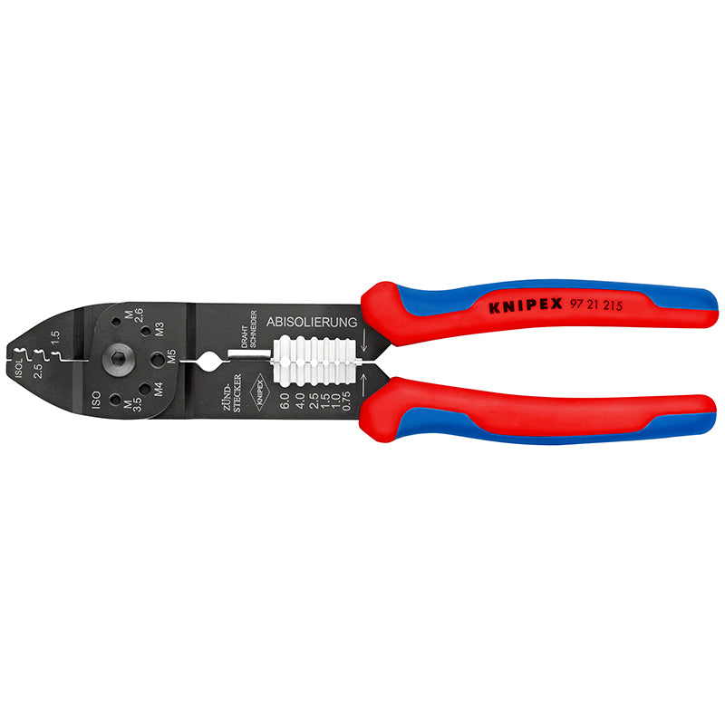 Pince A Sertir Universelle Pro Knipex Compact Preciforce 230 mm Avec Poignée Ergonomique Pour Cosses Et Connecteurs Isol
