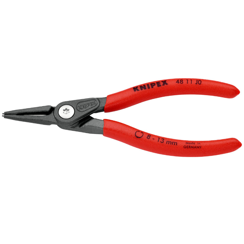 Pince A Circlips Intérieur Pro Knipex 140 mm Diam Circlips 8 A 13 mm Gris Antirouille Pointe 0,9 mm (Droite) (48 11 J0) 