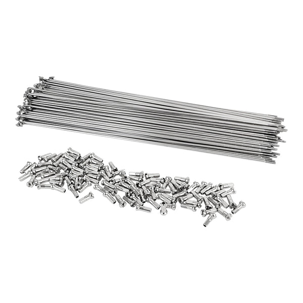 Rayon INOX Argent Velox Mach1 2 mm L 244 mm Tête Coudée Avec Écrou (Boite De 100)