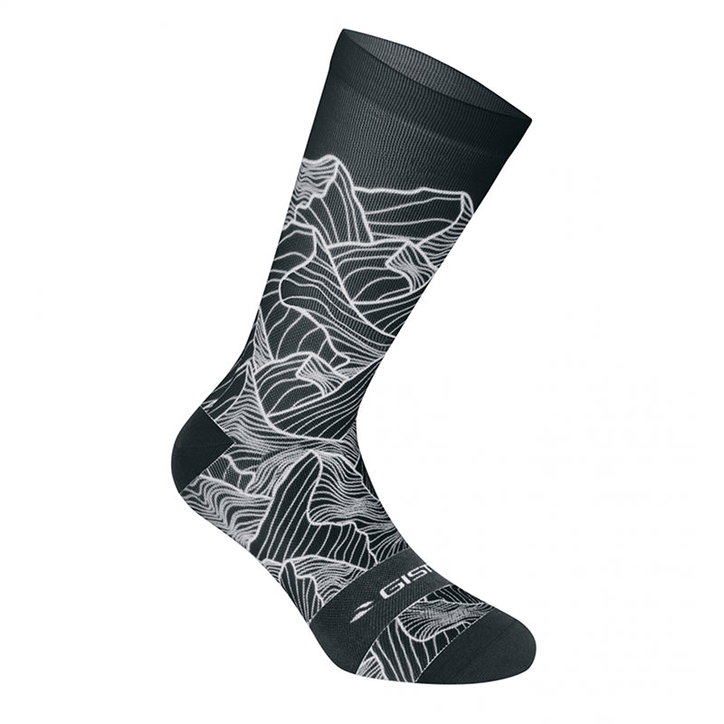 Chaussettes - Socquettes Été Gist Trendy Noir Altitude 38-42 Ecologique - Hauteur 20 cm (Paire)