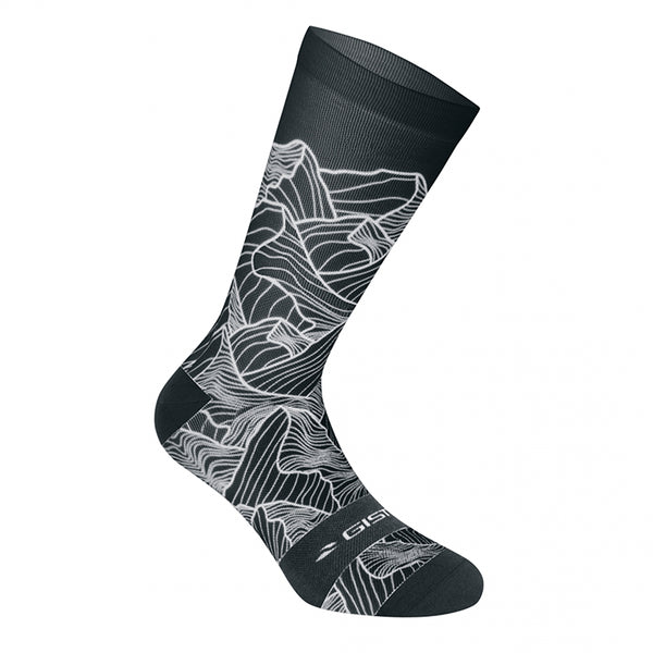 Chaussettes - Socquettes Été Gist Trendy Noir Altitude 38-42 Ecologique - Hauteur 20 cm (Paire)