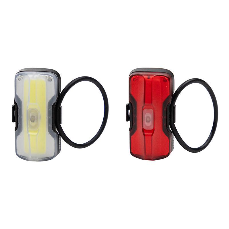 Éclairage Vélo Usb Kit Zefal Vision F20-R20 Lumen Noir (Avant+Arrière)