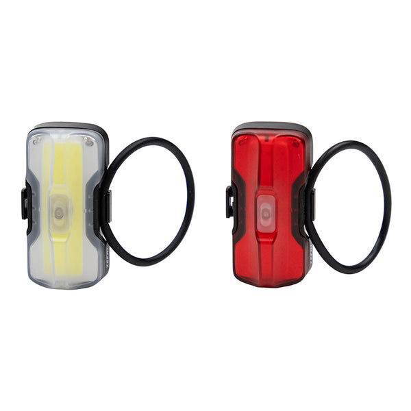 Éclairage Vélo Usb Kit Zefal Vision F20-R20 Lumen Noir (Avant+Arrière)