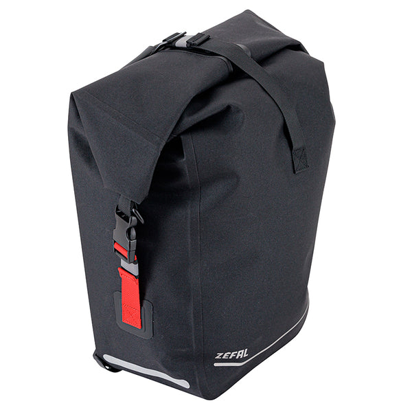 Sacoche Arrière Vélo Laterale Zefal Z Traveler S20 Droit-Gauche 20L Étanche Fixation Z Quick Mount Pour Porte Bagage