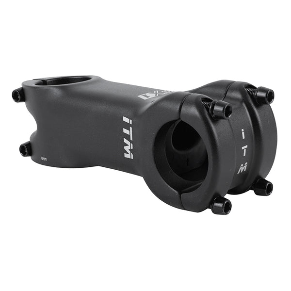 Potence Route-VTT Itm Fx1 Noir 31,8 Angle 0Â° L90 mm Pour Passage Câble Interne