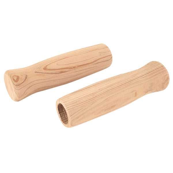 Poignée City Newton Mousse Eva Couleur Bois L127 mm Sans Bouchon (Paire)