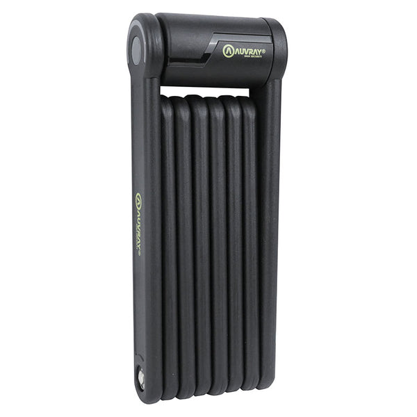 Antivol Vélo Pliable-Pliant Auvray Acl110 Articule 110 cm Noir + Support Niveau Sécurité 6-10