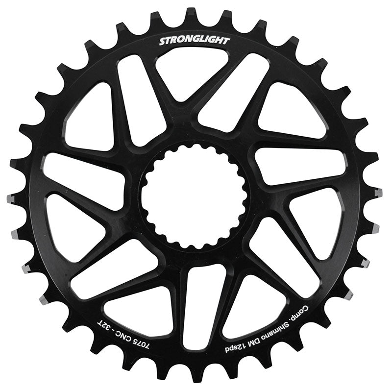 Plateau VTT Direct Mount Pour Shimano Fc-M6100-M6120-M6130-Fc-M7100-M7120-M7130-Fc-M8100-M8120-M8130 Stronglight Mono Al