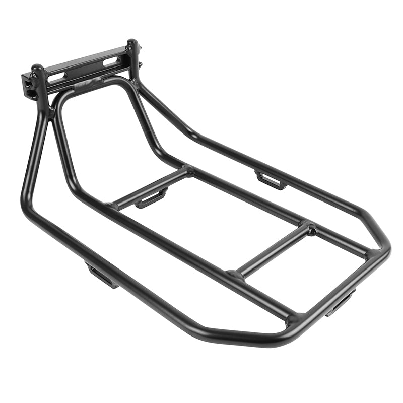 Porte Bagage Vélo Avant Fixation Sur Cintre-Guidon Newton Panier 22.0X24.0 cm Alu Noir - Supporte 5Kgs