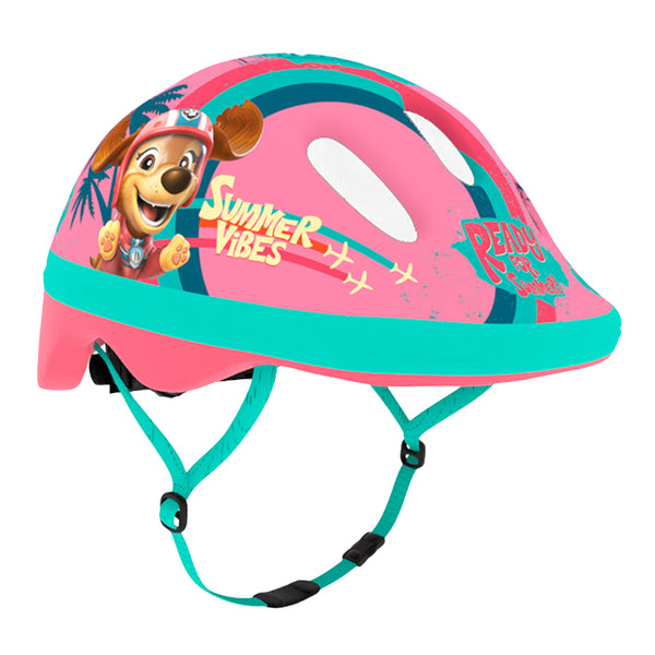 Casque Vélo Enfant Paw Patrol Rose Taille 44-48 (Pat Patrouille) (Vendu Sur Carte)