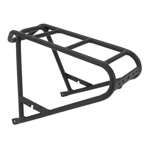 Porte Bagage Arrière 20" Leader Fox Fixation Garde Boue Noir Compatible Cody 2025