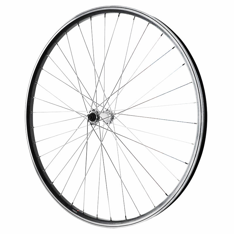 Roue VTC - VAE Patin Blocage 700 - 28" Alu Avant Moyeu Alu 36 Rayons Jante 23C -Poids Max 180 Kg-