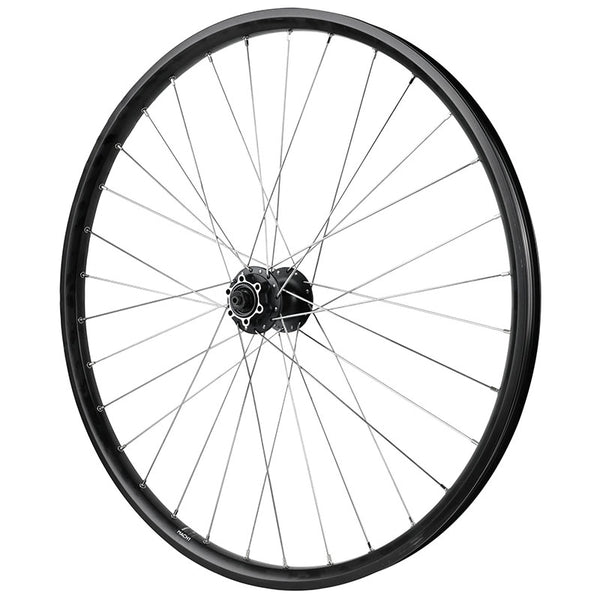 Roue VTT - Cargo - VAE - E-Bike - Longtail Disque Blocage 27.5" Velox Kargo L Avant Noir Moyeu Shimano Deore M475 6 Trou