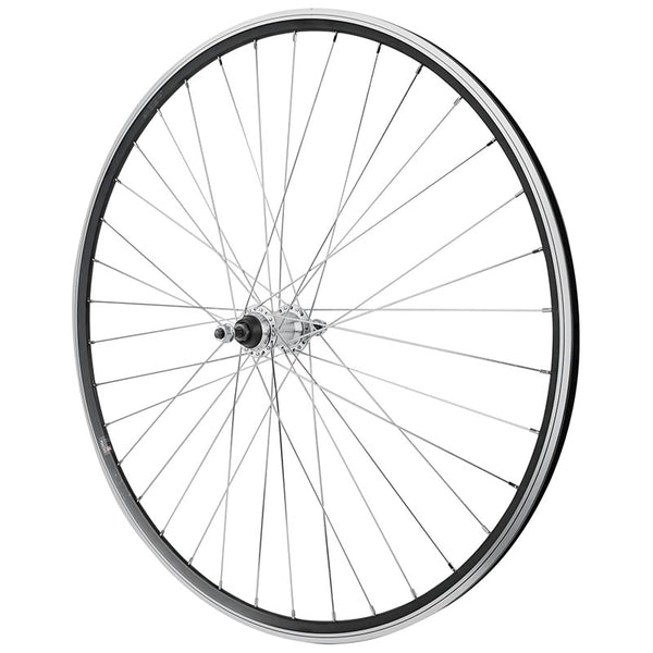 Roue Route Patin Blocage 700 Mach1 Cfx Noir Arrière Moyeu Alu Roue Libre 1V Jante 13C 36 Rayons Galva -Poids Max 110 Kg-