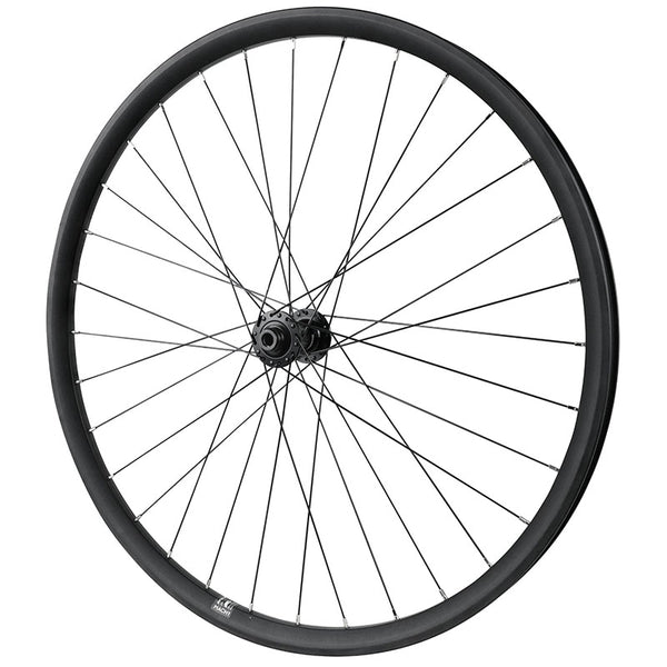 Roue VTT Disque 27.5" Avant Moyeu Shimano Rs470 Grx Centerlock Tubeless Ready Axe Traversant 12-100 Noir Jante 23C 32 Ra