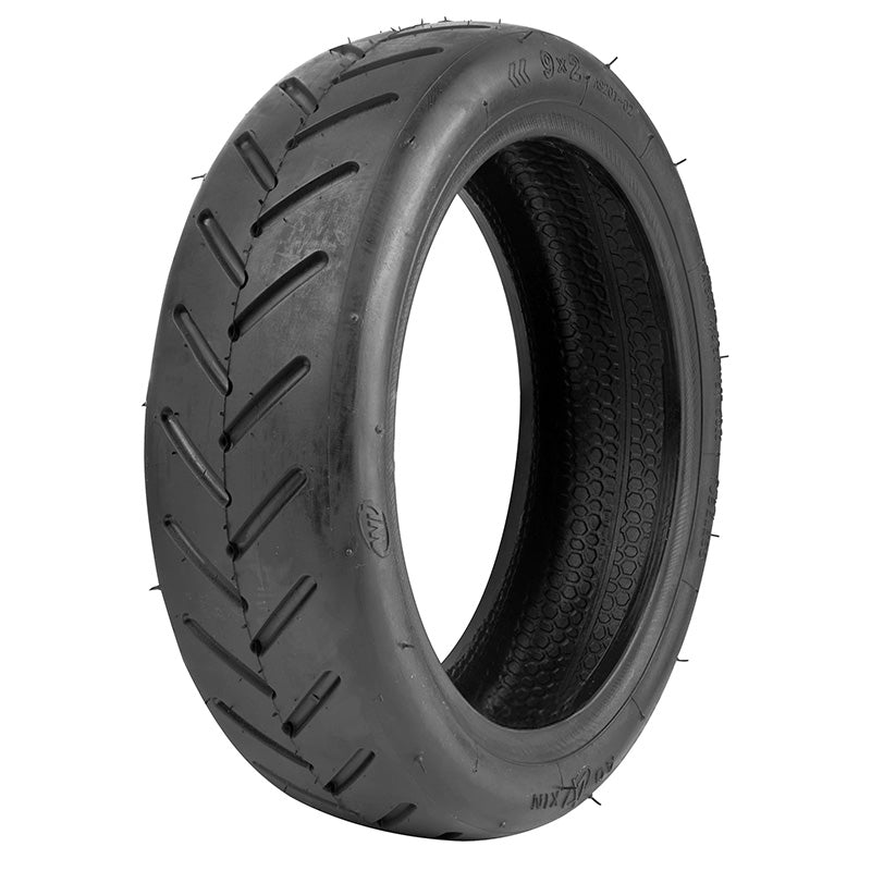 Pneu Trottinette Tubeless 9 X 2.00 Noir (Pour Xiaomi - Ninebot - Brigmton Et Autres) - Poids Max Supporte 75 Kg