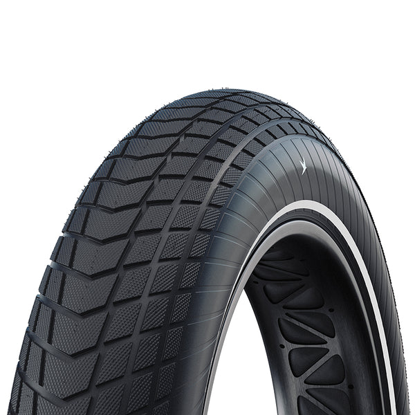 Pneu VTT 20 X 4.00 Schwalbe Super Moto-X Fat Bike Noir Tr (100-406) Compatible VAE