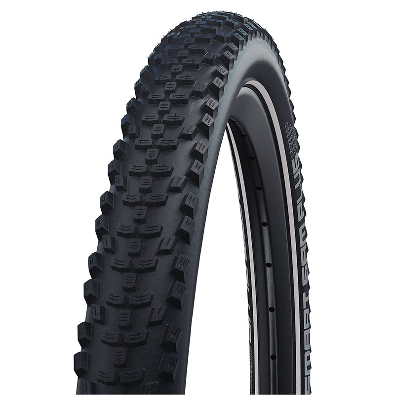 Pneu VTT - VAE 20 X 2.35 Schwalbe Smart Sam Plus Addix Noir Flanc Reflex Tr (60-406) Double Defense Renfort Greenguard H