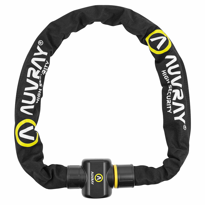 Antivol Vélo Chaîne A Clé Auvray C-Bloc Pro Alert 1.00M Maillon Diam 10 mm Avec Alarme Sonore (3 Clés) -Homologué Art***
